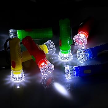 Amazon.co.jp: PROLOSO ミニ おもちゃ 懐中電灯 ランヤード付き